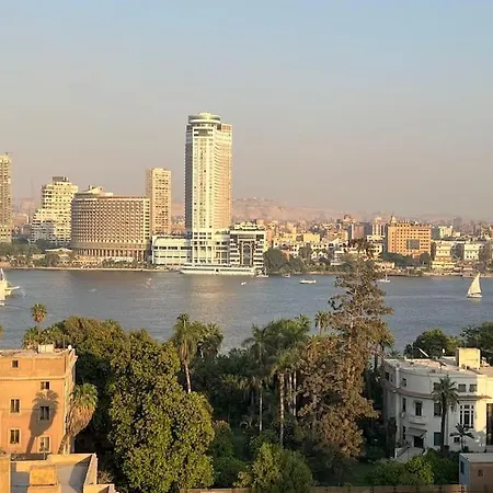Panorama Nile View Duplex-Giza Apartment Cairo Exterior photo